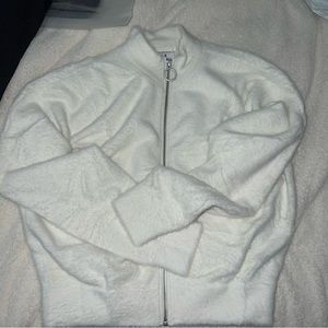 gymshark x whitney simmons fuzzy jacket